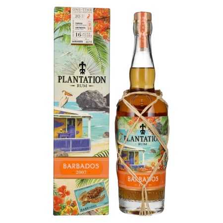 Plantation Rum BARBADOS 2007 Terravera One-Time Limited Edition 48,7% Vol. 0,7l in Geschenkbox | Vienos statinės romas | 🌾 Whisky Ambassador | Online Shop