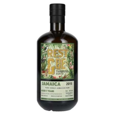 Rest & Be Thankful JAMAICA 7 Years Old Pure Single Jamaican Rum 2015 -2 46% Vol. 0,7l | Single vat rum | 🌾 Whisky Ambassador | Online Shop