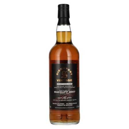 Signatory Vintage 100 Proof Edition MACDUFF 16 Years Old Exceptional Cask -3 2007 57,1% Vol. 0,7l