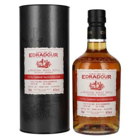 Edradour 11 Years Old ST. MICHAEL-EPPAN Cabernet Sauvignon Cask -2 2012 48,2% Vol. 0,7l in Giftbox