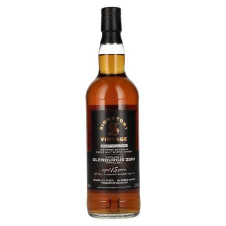 Signatory Vintage 100 Proof Edition GLENBURGIE 15 Years Old Exceptional Cask -2 2008 57,1% Vol. 0,7l | Speyside Scotch Whisky | 🌾 Whisky Ambassador | Online Shop