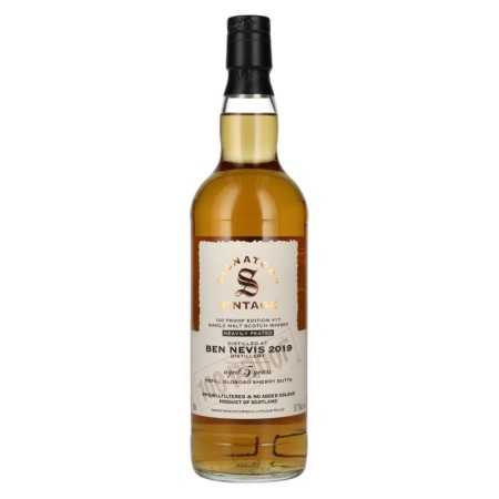 Signatory Vintage 100 Proof Edition BEN NEVIS PEATED 5 Years Old Single Malt -17 2019 57,1% Vol. 0,7l