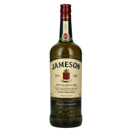 Jameson Triple Distilled Irish Whiskey 40% Vol. 1l | Irländska Whiskey | 🌾 Whisky Ambassador | Online Shop