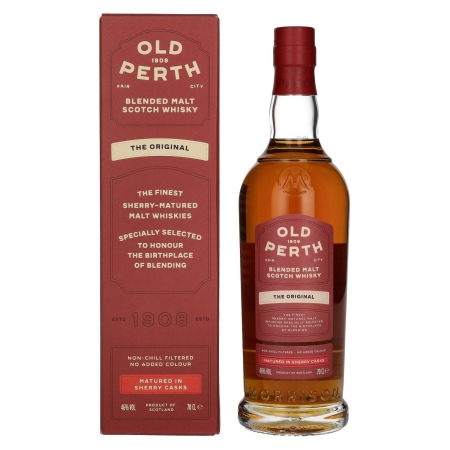 Old Perth The Original Blended Malt Scotch Whisky Sherry Casks 46% Vol. 0,7l in Geschenkbox | Scotch Whisky | 🌾 Whisky Ambassador | Online Shop