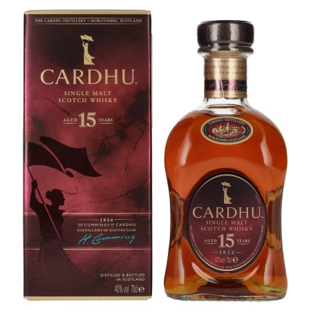 Cardhu 15 Years Old Single Malt Scotch Whisky 40% Vol. 0,7l in Geschenkbox | Speyside Whisky | 🌾 Whisky Ambassador | Online Shop