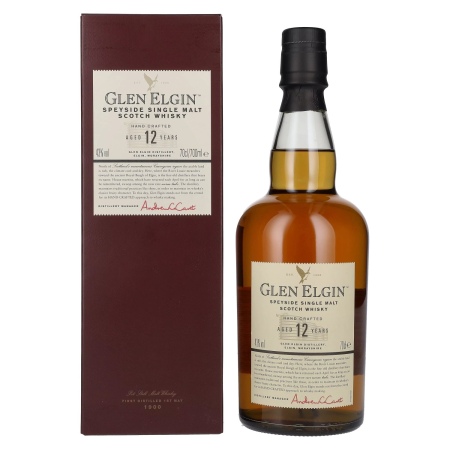 Glen Elgin 12 Years Old Hand Crafted 43% Vol. 0,7l in Geschenkbox