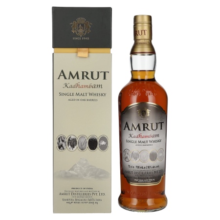 Amrut KADHAMBAM Single Malt Whisky 50% Vol. 0,7l in Geschenkbox