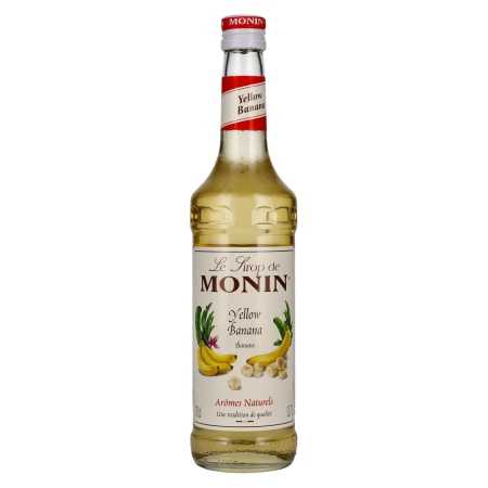 Le Sirop de Monin GELBE BANANE 0,7l | Barsiropen en sappen | 🌾 Whisky Ambassador | Online Shop