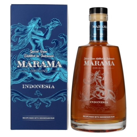 Marama ORIGINS Indonesian Spiced Rum 40% Vol. 0,7l in Giftbox