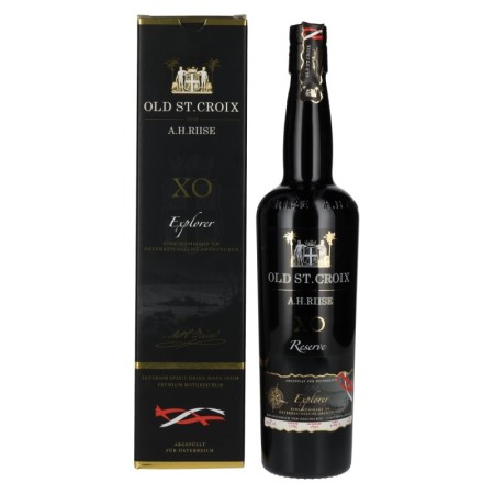 Old St. Croix A.H. Riise XO Explorer Reserve 40% Vol. 0,7l in Giftbox