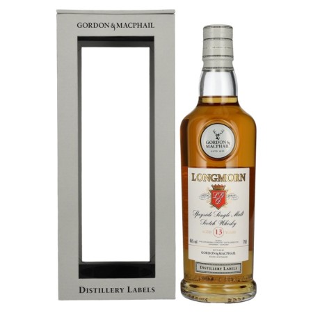 Gordon & MacPhail LONGMORN 13 Years Old Distillery Labels Speyside Single Malt Whisky 46% Vol. 0,7l in Giftbox