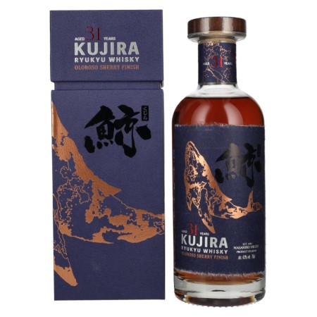 Kujira Ryukyu 31 Years Old OLOROSO SHERRY FINISH Whisky 43% Vol. 0,7l in Giftbox