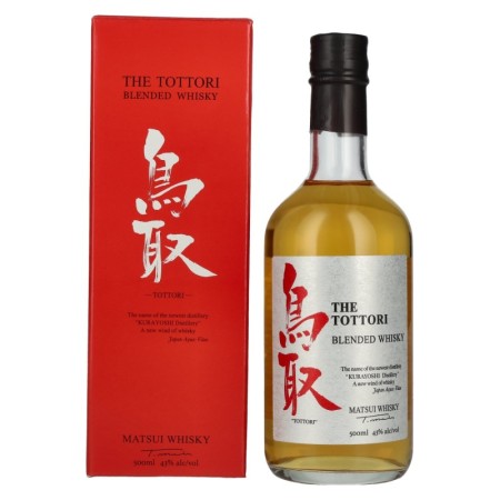 Matsui Whisky THE TOTTORI Blended Japanese Whisky 43% Vol. 0,5l in Giftbox