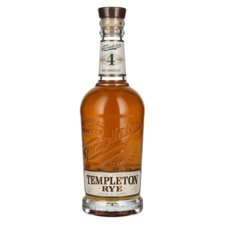 Templeton Rye 4 Years Old Straight Whiskey 40% Vol. 0,7l