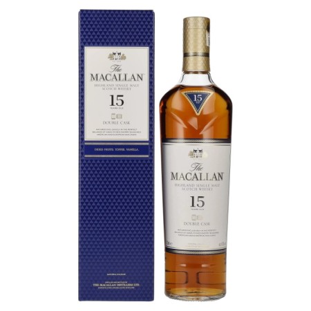 The Macallan 15 Years Old DOUBLE CASK 43% Vol. 0,7l in Giftbox