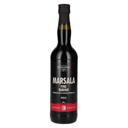 Pellegrino 1880 Marsala FINE RUBINO 18% Vol. 0,75l | Cumpărați vin | 🌾 Whisky Ambassador | Online Shop