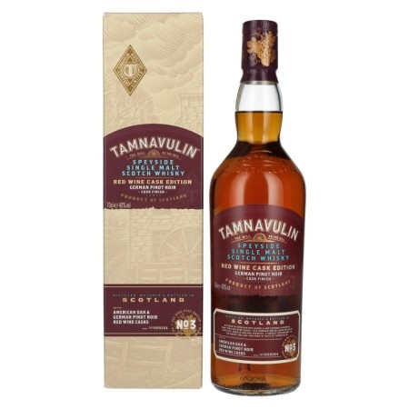 🌾Tamnavulin GERMAN PINOT NOIR CASK Speyside Single Malt Scotch Whisky 40% Vol. 0,7l in Giftbox 