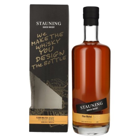 Stauning RYE Floor Malted Danish Whisky DIY Edition Batch 1 - 2023 48% Vol. 0,7l in Giftbox