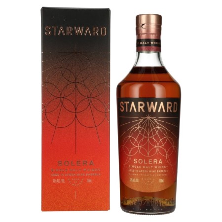 🌾Starward SOLERA Single Malt Australian Whisky 43% Vol. 0,7l in Giftbox 