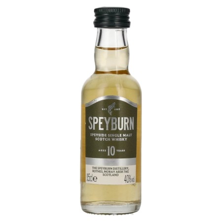 🌾Speyburn 10 Years Old Speyside Single Malt Scotch Whisky 40% Vol. 0,05l 