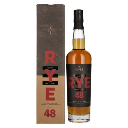 Slyrs Bavarian Rye 48 Whisky 48% Vol. 0,7l in Giftbox