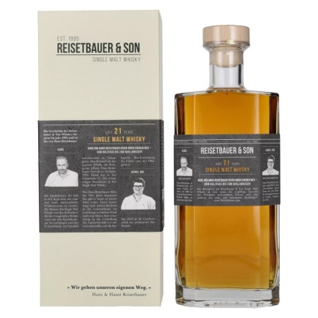 Reisetbauer & Son 21 Years Old Single Malt Whisky 48% Vol. 0,7l in Giftbox