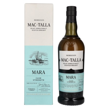 🌾Mac-Talla Morrison MARA Cask Strength Islay Single Malt Scotch Whisky 58,2% Vol. 0,7l in Giftbox 