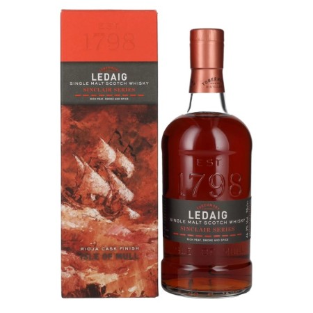 Ledaig SINCLAIR SERIES Rioja Cask Finish 46,3% Vol. 0,7l in Giftbox