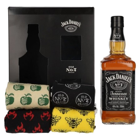 Jack Daniel's Tennessee Whiskey 40% Vol. 0,7l mit Socken