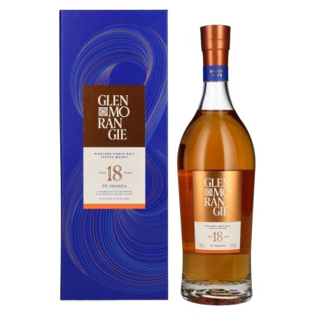 Glenmorangie 18 Years Old THE INFINITA Highland Single Malt 43% Vol. 0,7l in Giftbox