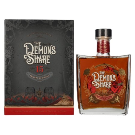 🌾The Demon's Share 15 Years Old Spirit Drink Reserva de Bodega 43% Vol. 0,7l in Giftbox 