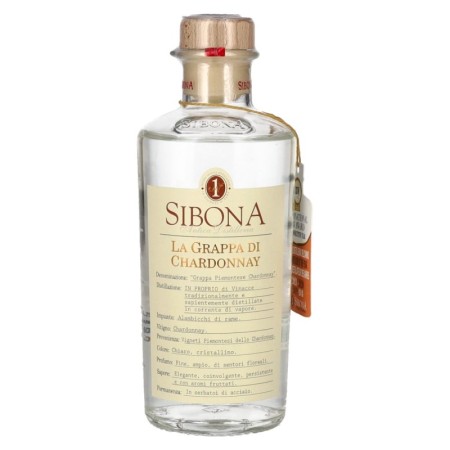 Sibona La Grappa di CHARDONNAY 40% Vol. 0,5l