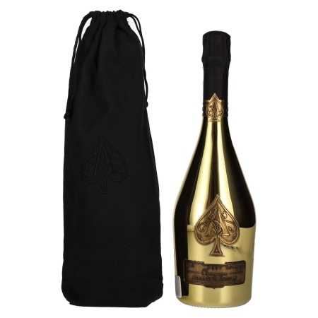 Armand de Brignac Champagne Brut Gold 12,5% Vol. 0,75l in Velvet Bag | Nopirkt vīnu | 🌾 Whisky Ambassador | Online Shop