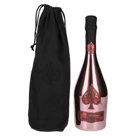 🌾Armand de Brignac Champagne Rosé Brut 12,5% Vol. 0,75l in Velvet Bag | Whisky Ambassador