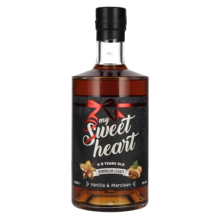 My Sweet Heart Dominican Legacy Vanilla & Marzipan 40% Vol. 0,7l