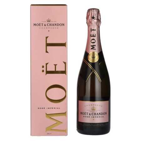 Moët & Chandon Champagne ROSÉ IMPÉRIAL Brut 12% Vol. 0,75l in Geschenkbox | Pirkite vyną | 🌾 Whisky Ambassador | Online Shop