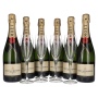 🌾Moët & Chandon Champagne IMPÉRIAL Brut 12% Vol. 6x0,75l - 6 Glasses | Whisky Ambassador