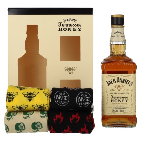 Jack Daniel's Tennessee HONEY 35% Vol. 0,7l mit Socken