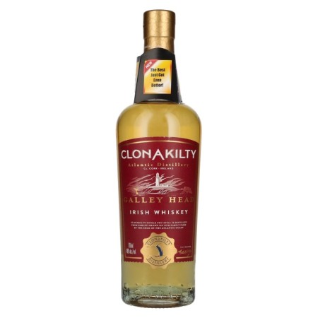 Clonakilty GALLEY HEAD Pot Still Irish Whiskey 40% Vol. 0,7l