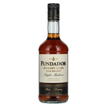 Fundador Triple Madera Sherry Casks Brandy de Jerez 38% Vol. 0,7l