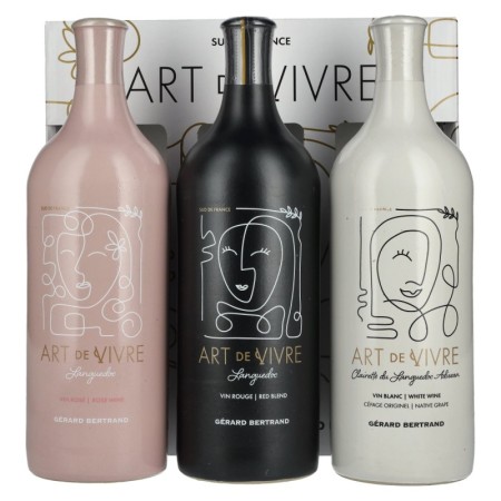 Gérard Bertrand Art de Vivre Languedoc Set 13,3% Vol. 3x0,75l in Giftbox