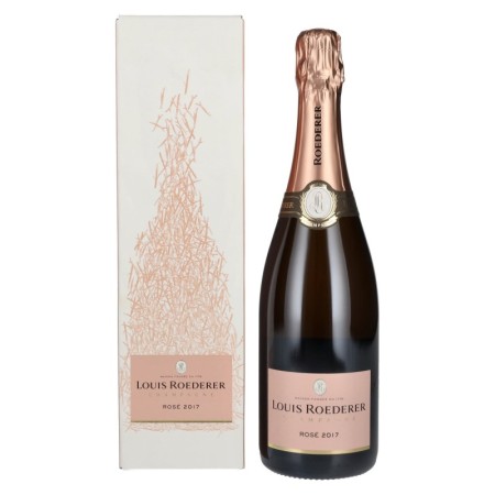 Louis Roederer Champagne ROSÉ Vintage 2017 12,5% Vol. 0,75l in Giftbox