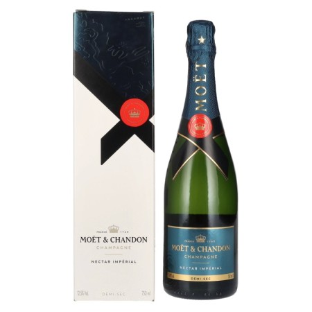 Moët & Chandon Champagne NECTAR IMPÉRIAL Demi-Sec 12,5% Vol. 0,75l in Giftbox