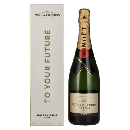 Moët & Chandon Champagne IMPÉRIAL Brut Milestones 12% Vol. 0,75l in Giftbox