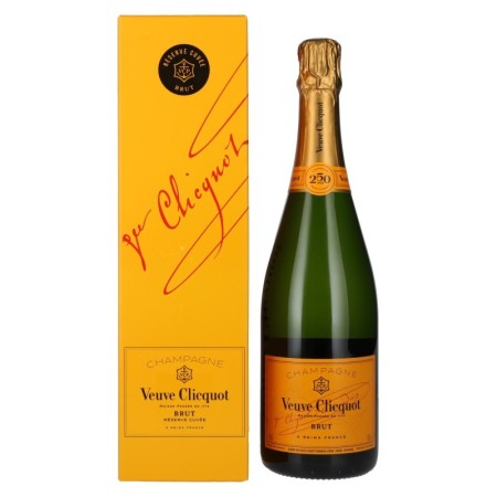 Veuve Clicquot Champagne Brut Réserve Cuvée 12% Vol. 0,75l in Giftbox