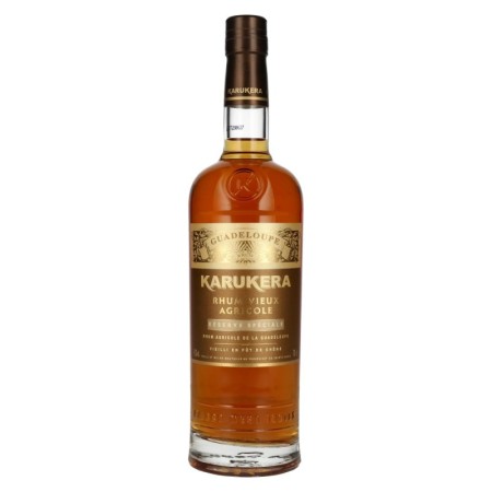 🌾Karukera RÉSERVE SPÉCIALE Rhum Vieux 42% Vol. 0,7l 