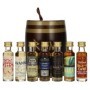 ICH LIEBE RUM Tasting Fass 41,7% Vol. 7x0,02l in Holzkiste