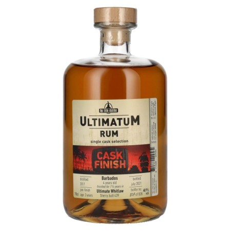 🌾UltimatuM Rum 4 Years Old CASK FINISH Barbados 48,9% Vol. 0,7l 