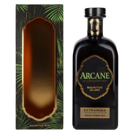 The Arcane EXTRAROMA Grand Amber Pure Cane Rum 40% Vol. 0,7l in Giftbox