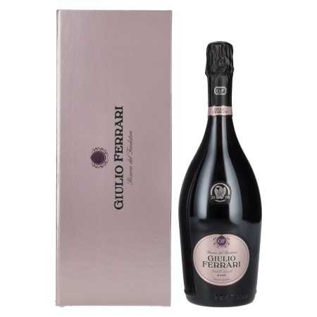 Ferrari GIULIO FERRARI ROSÉ Trento DOC 2008 12,5% Vol. 0,75l in Geschenkbox | Nopirkt vīnu | 🌾 Whisky Ambassador | Online Shop